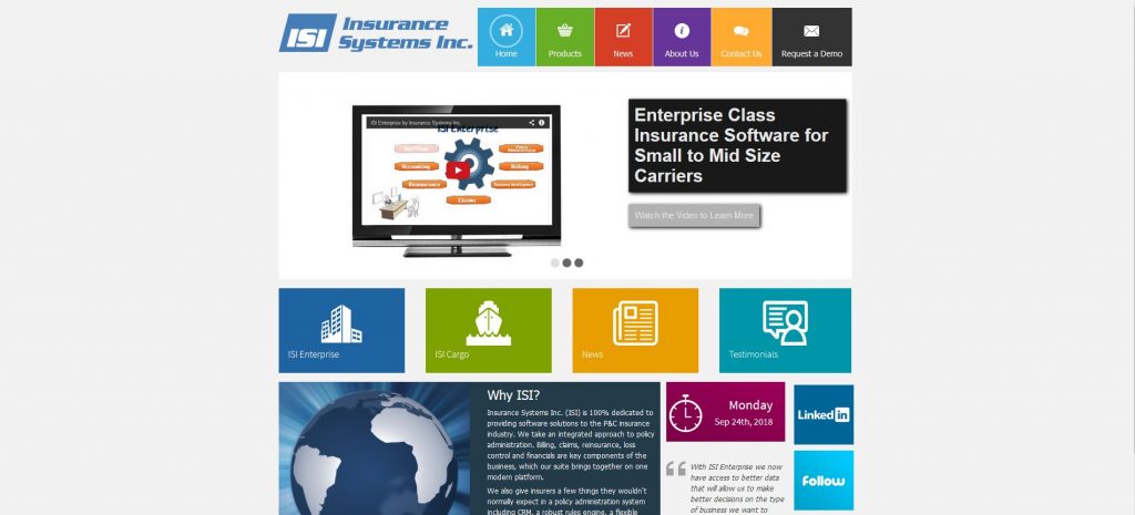 Top insurance tech companies - ISI