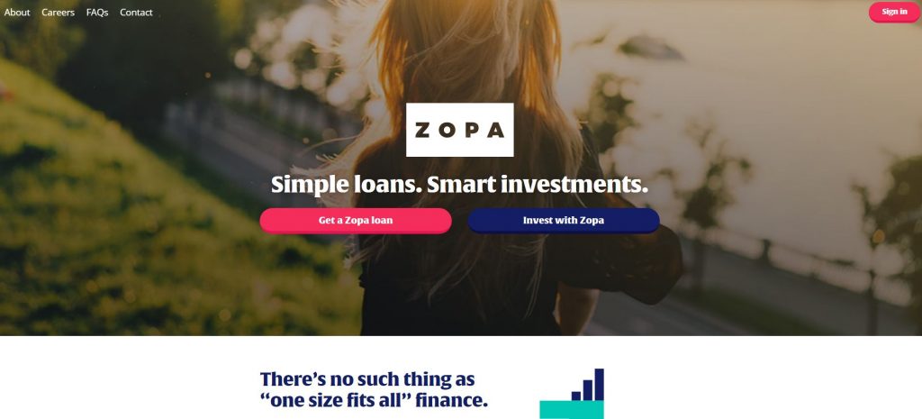 Zopa - Peer to Peer lending companies