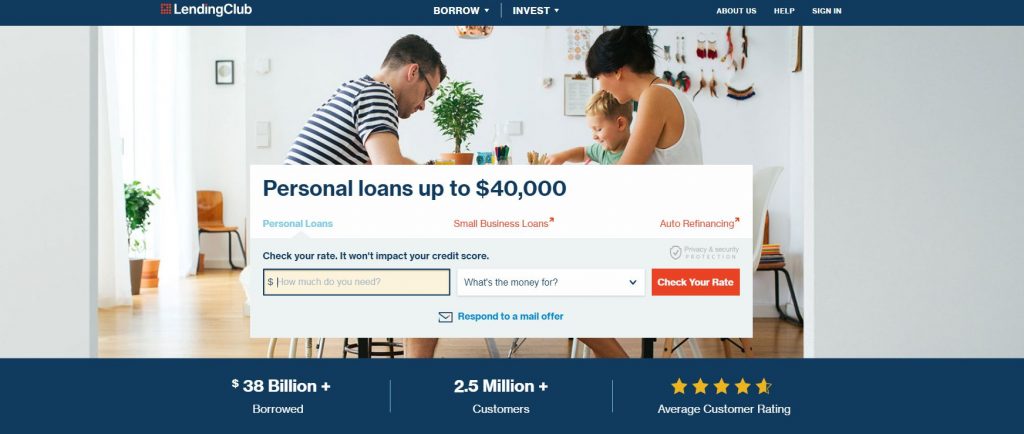 P2P lending companies - LendingClub