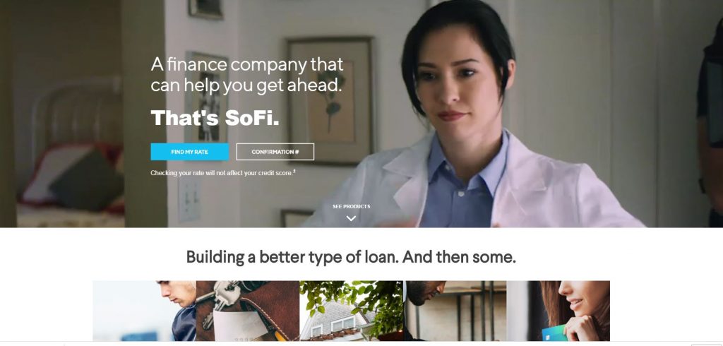 P2P lending companies - Sofi